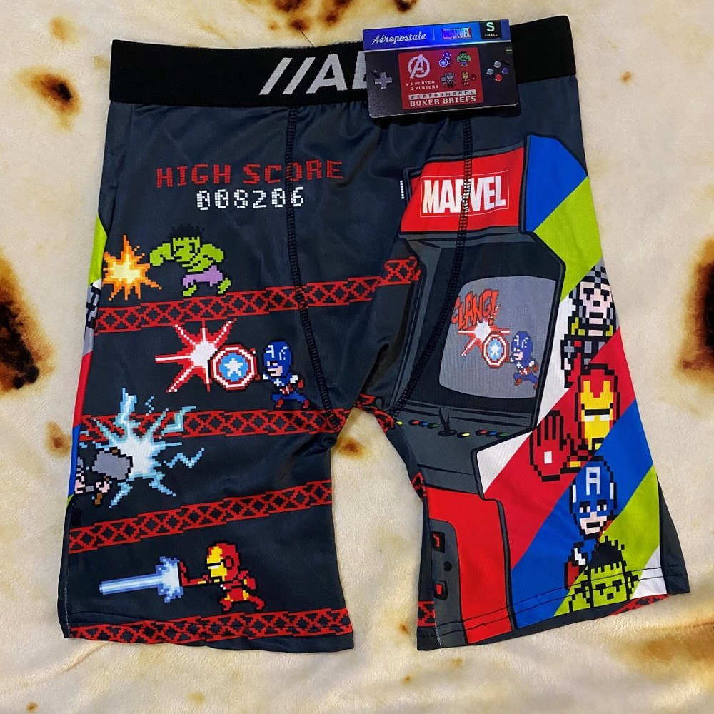 Aeropostale MARVEL BOXER BRIEFS size SMALL